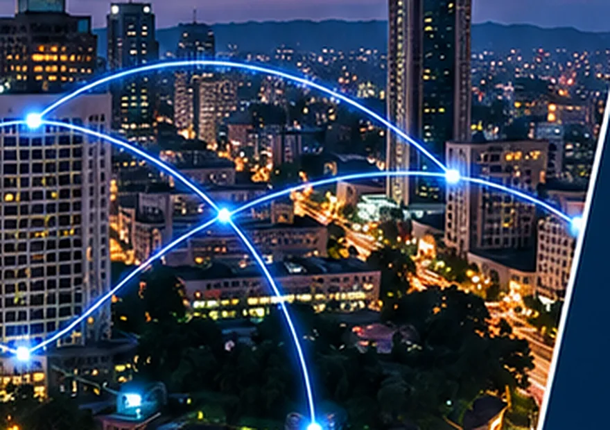 Vue urbaine de Douala, siège des opérations Prime Africa